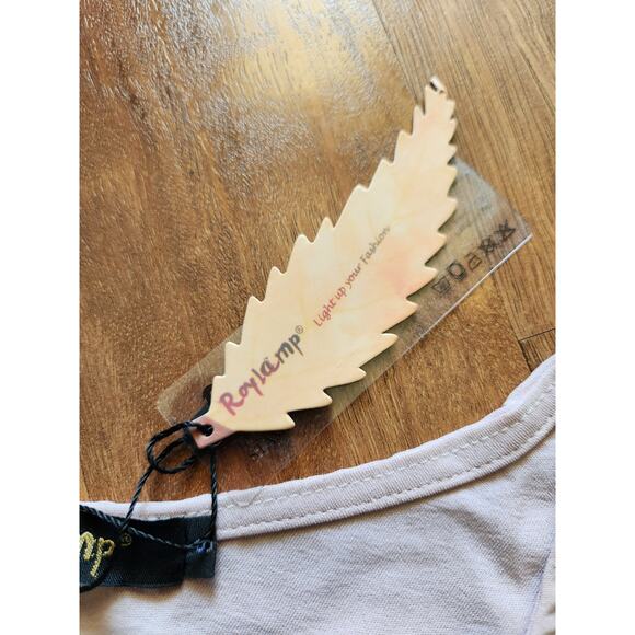 NWT Royla MP Off White tank top Size Small - Picture 3 of 4